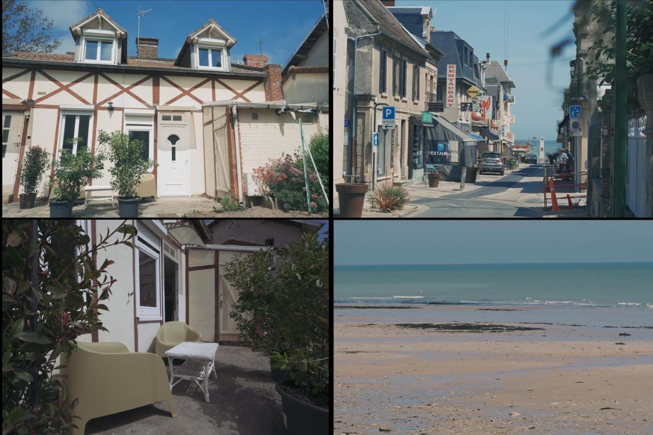 Good Luc 150 M De La Mer Centre Ville Parking Gratuit Luc-sur-Mer ภายนอก รูปภาพ